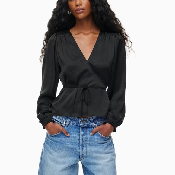 NWT Aritzia Gracious blouse - Picture 1 of 3